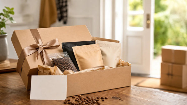 Escape coffee subscription gift box delivered monthly in Quebec