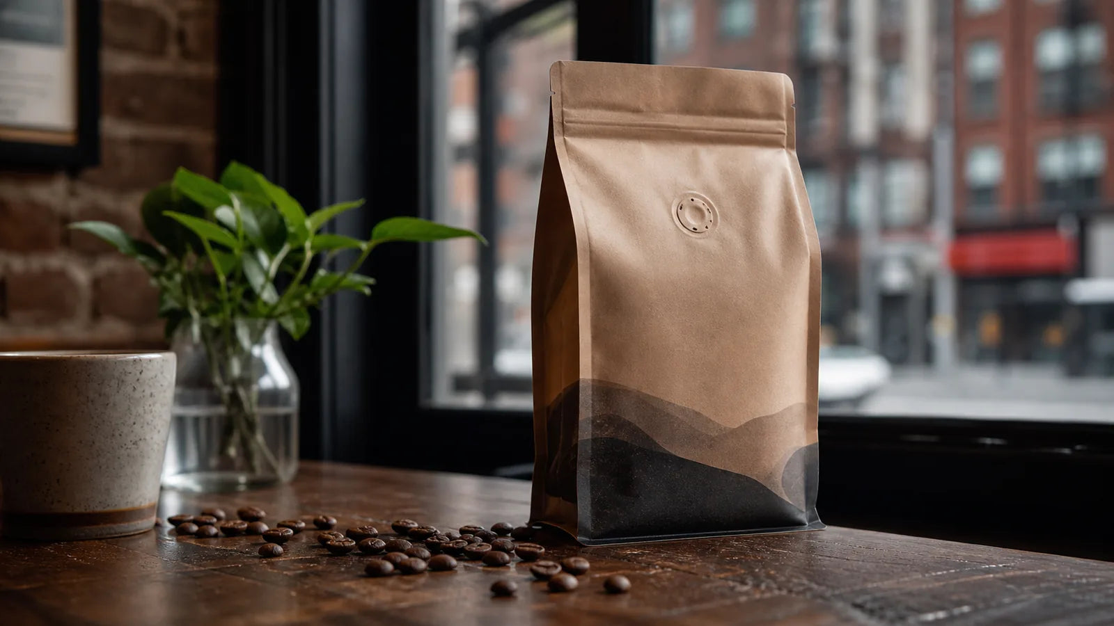 Bag of Colombian specialty coffee roasted by Escape in Montreal